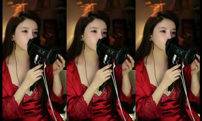 大艺术嘉carrie 无人声【ASMR/大艺术嘉】口腔音精剪 ASMR 嘴巴发出声音和舔耳朵切割（不说话）