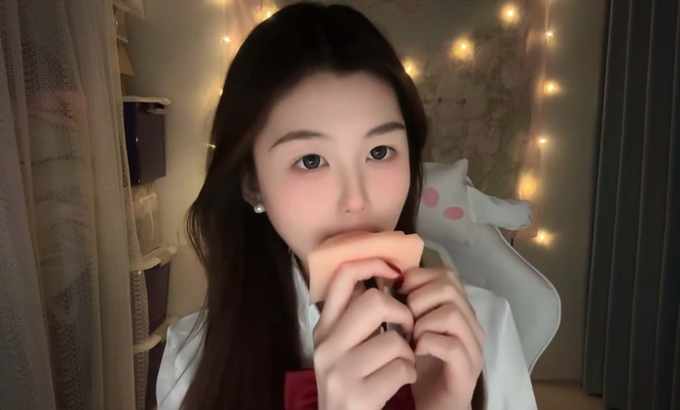 圆子助眠 ASMR 黏糊糊的口水画特别特别好听！粘稠的口水画真是太好看啦！