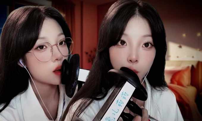 兔儿药药 口腔音 双子 #口腔音  #助眠  #啵啵 #声控助眠