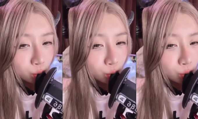 Aki秋水【ASMR 3dio】秋水 颜面崩坏 口腔音 耳边轻语 弹舌💓💓