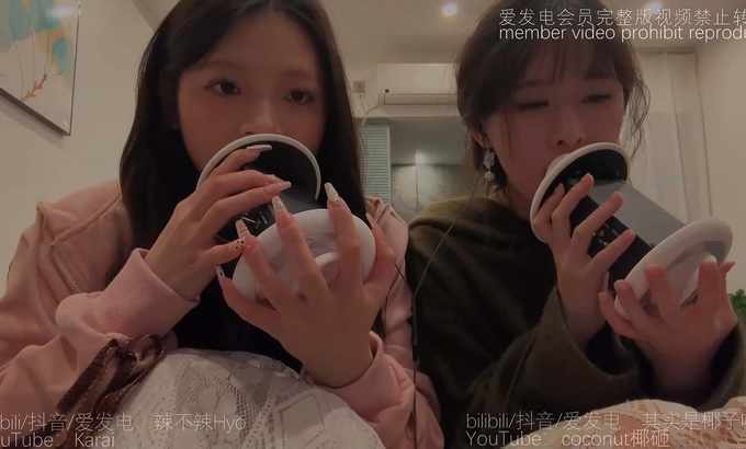 coconut椰砸 辣不辣Hyo ASMR 联动天鹅正片 口腔音 舔耳
