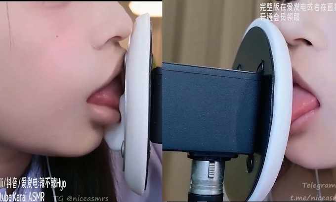 辣不辣Hyo ASMR 口腔音 舔耳