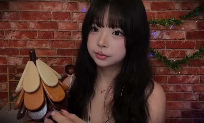 하녕 hanyung ASMR 1:1 睡眠护理服务 | 专注于木头的声音（木头口腔音、清洁耳朵、吹耳朵、敲击）