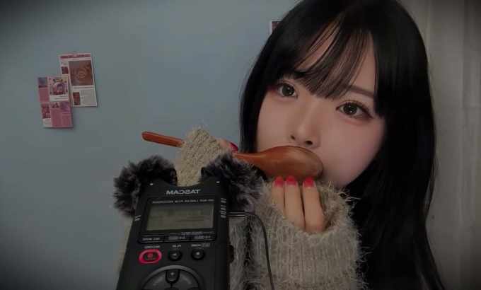 하녕 hanyung ASMR 木勺敲击的声音，能让人毫无戒心地入睡。