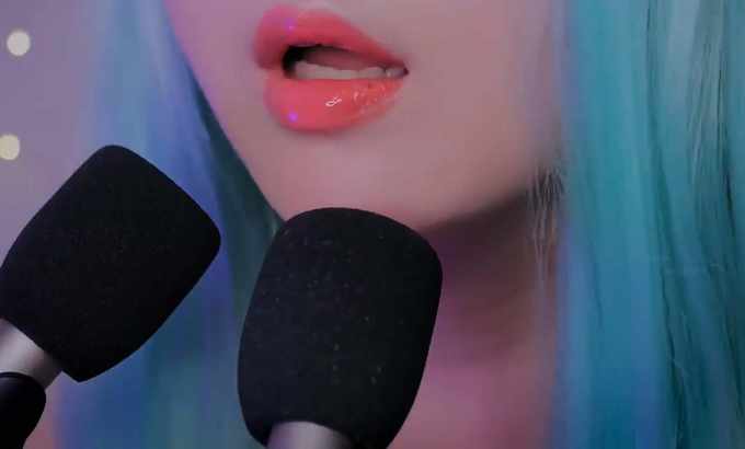 MELODY ASMR 你们99%的人听着这个ASMR（左右耳吹气声）都会睡着。