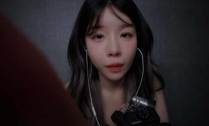 Yeonchu ASMR 口水画-口腔音
