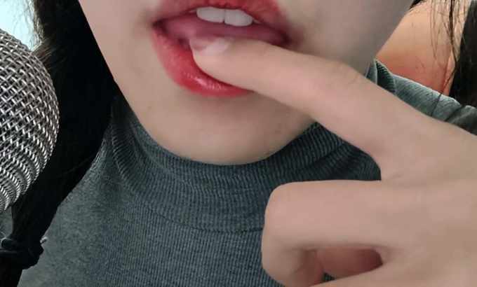 白喵助眠 ASMR 口水画➕tp➕亲亲