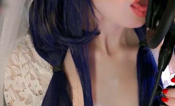 Aki秋水 ASMR 吾妻花嫁 超近距离贴贴 进来