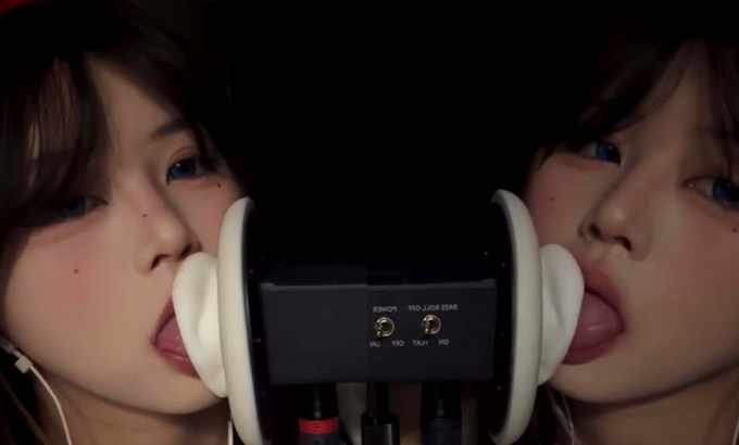 啵啵助眠 啵啵眠眠 ASMR 2026.1月限定双胞胎天鹅 双声道口腔音