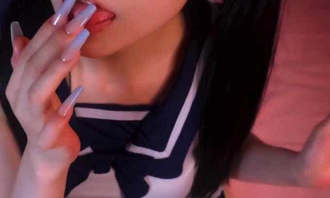 小羊咩/小羊喵 ASMR 口腔音 穿上水手服就能在哥哥的心里自由航行了吧 2月第一期