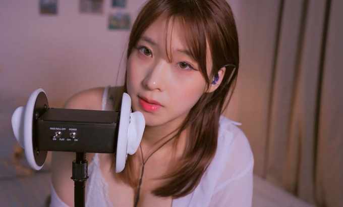 명아츄 ASMR Auddk 接吻ㅣ心音ㅣ唇音ㅣ慢语
