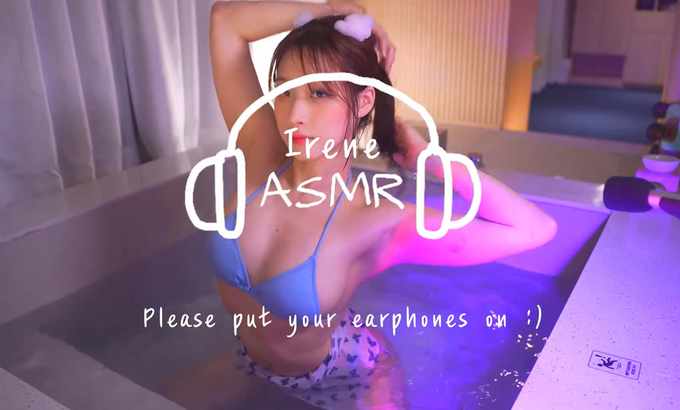명아츄 ASMR Auddk 一起来洗泡泡浴吧