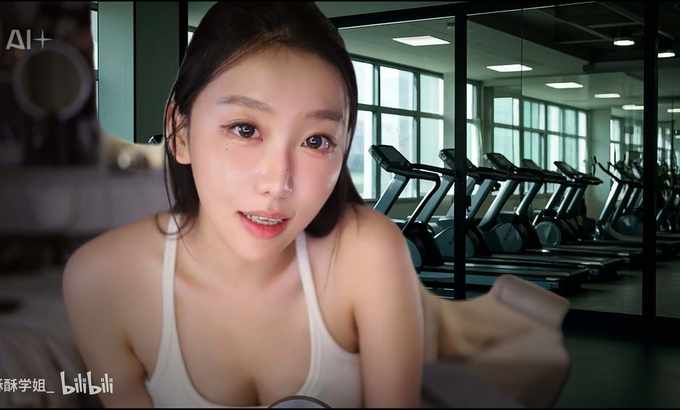酥酥学姐 ASMR 陪男朋友运动一下~ 贴耳软语kisskiss 按摩贴贴