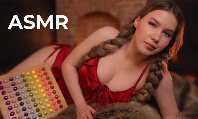 MOOD ASMR 五合一 ❤️‍🔥 壁炉拼图助眠 🔥 轻声细语 1 小时 | ASMR 彩色拼图