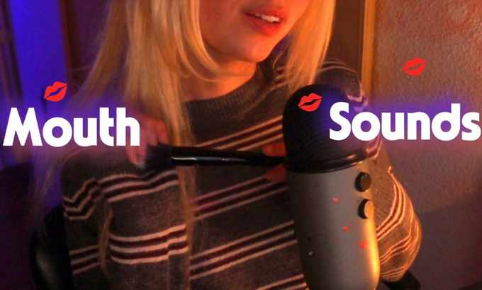 soft sound ASMR ♡♡ 😘 强烈的口腔音 ✧˚ 接近睡眠 ♡✧˚